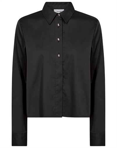 Leveté Room - LR-Isla Solid 136 Hemd - Black